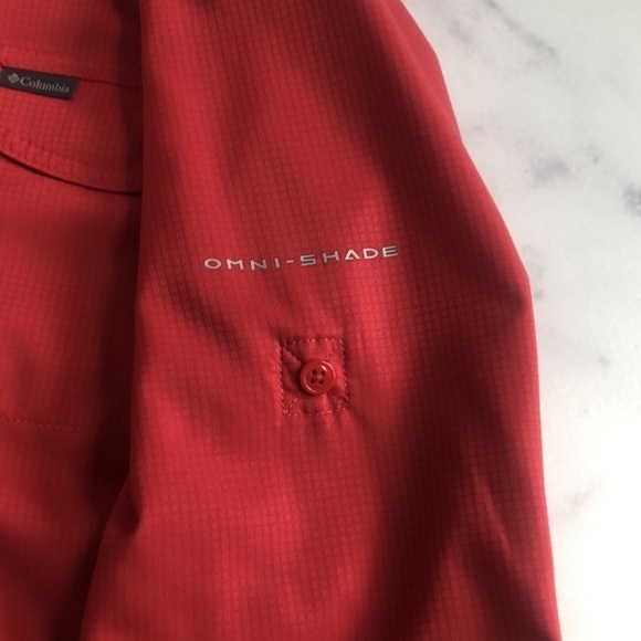 Columbia Sportswear Omni-Shade Sun Protection Button up Shirt Size Medium - Picture 9 of 12